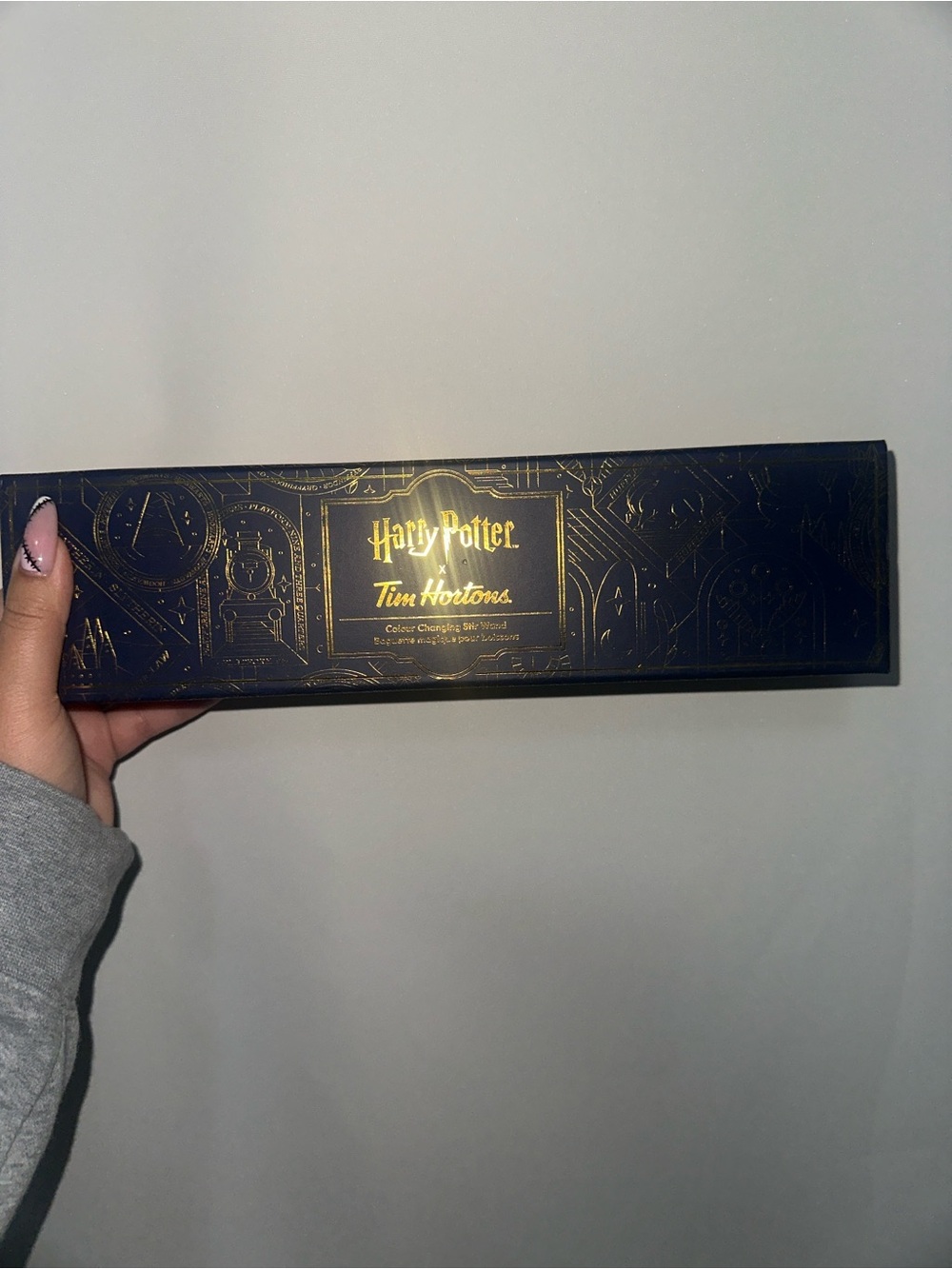 Harry Potter x Tim Hortons colour changing stirring wand never used
